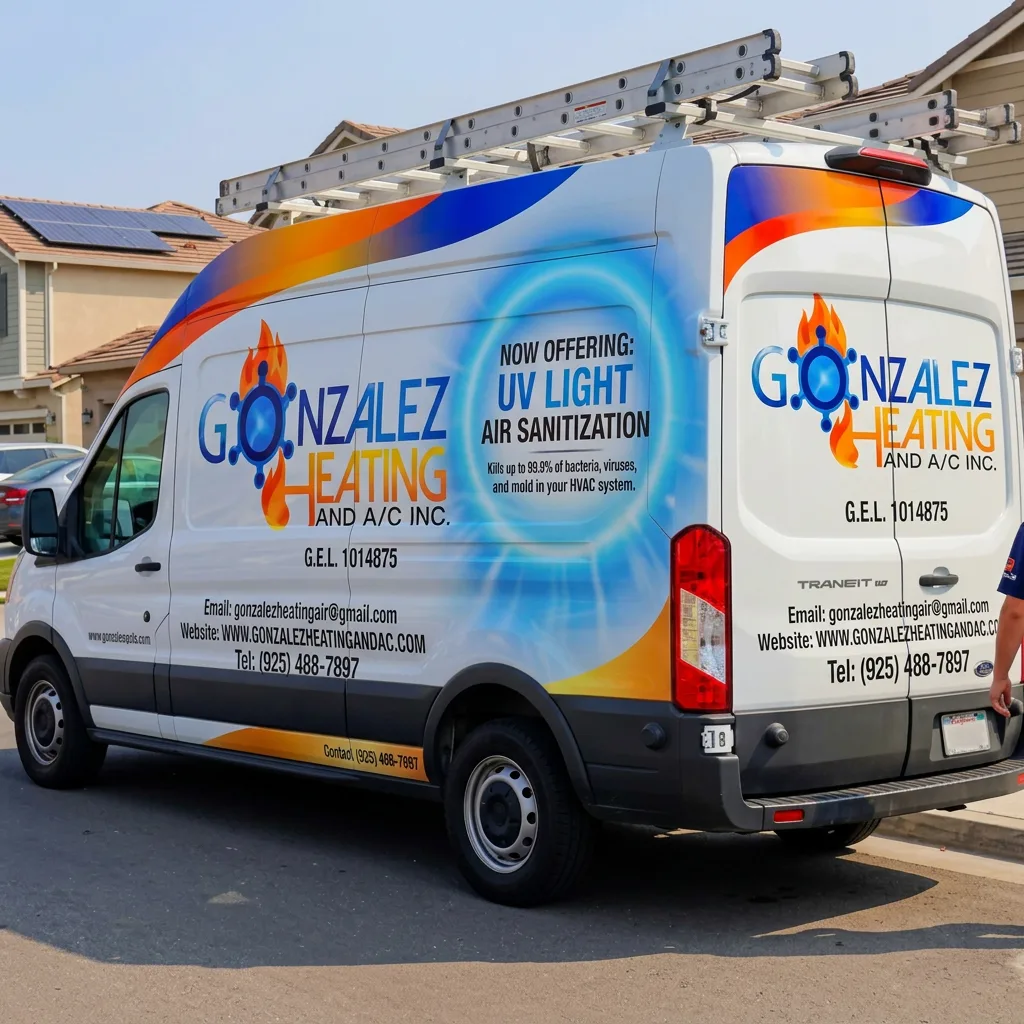 Vehículo de servicio Gonzalez Heating